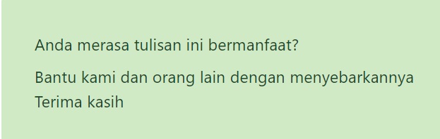 Minta bantu sebarkan