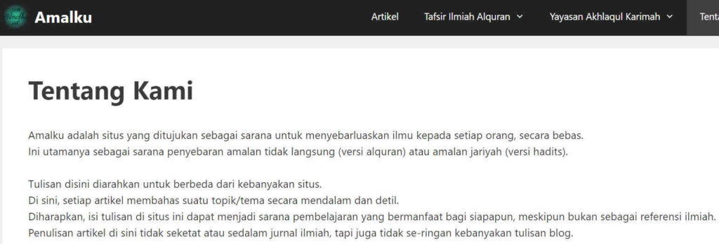 tentang kami